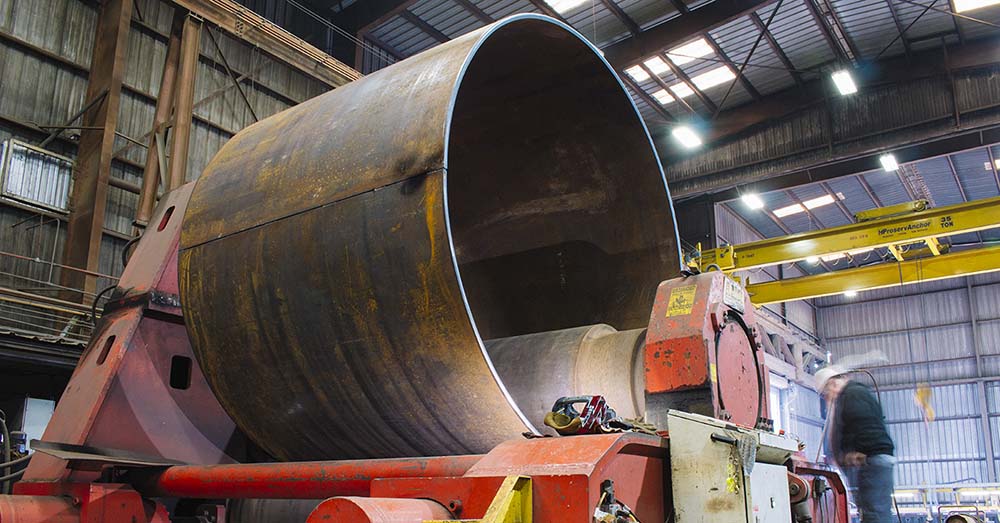 sheet metal plate rolling