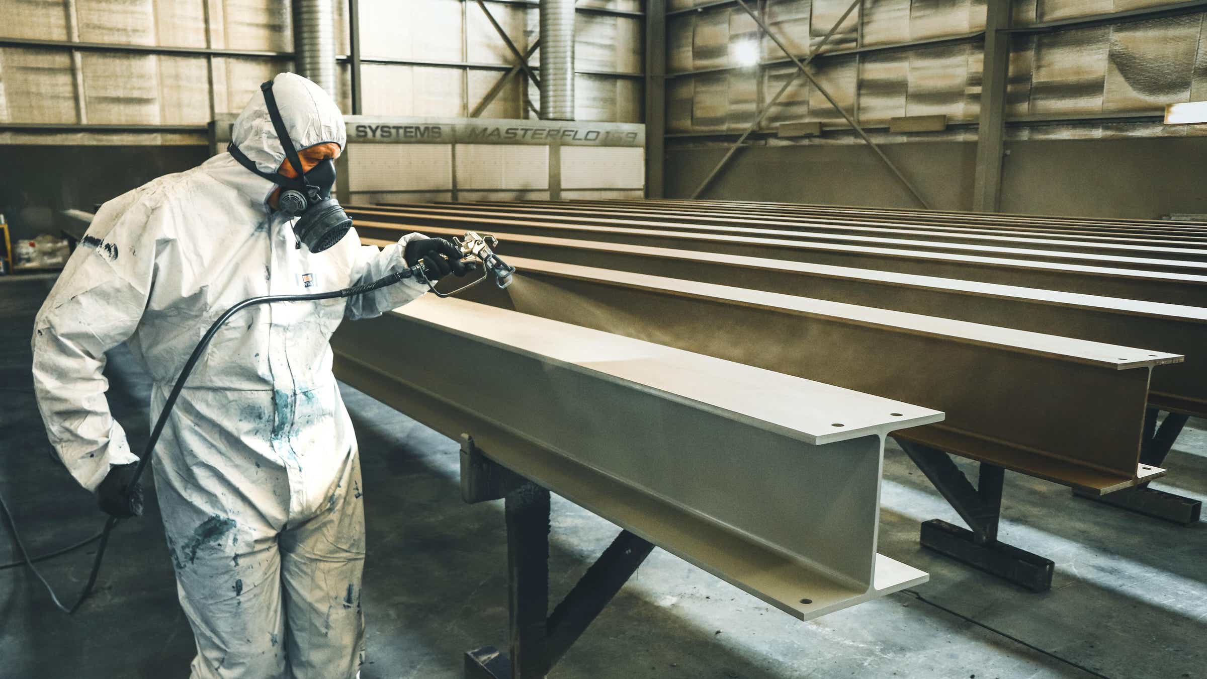 steel painting
